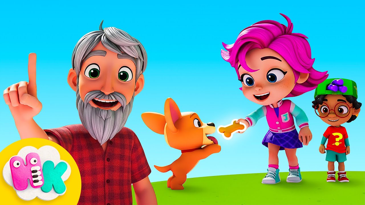 This Old Man He Played One 👴 Songs for Kids | HeyKids Nursery Rhymes