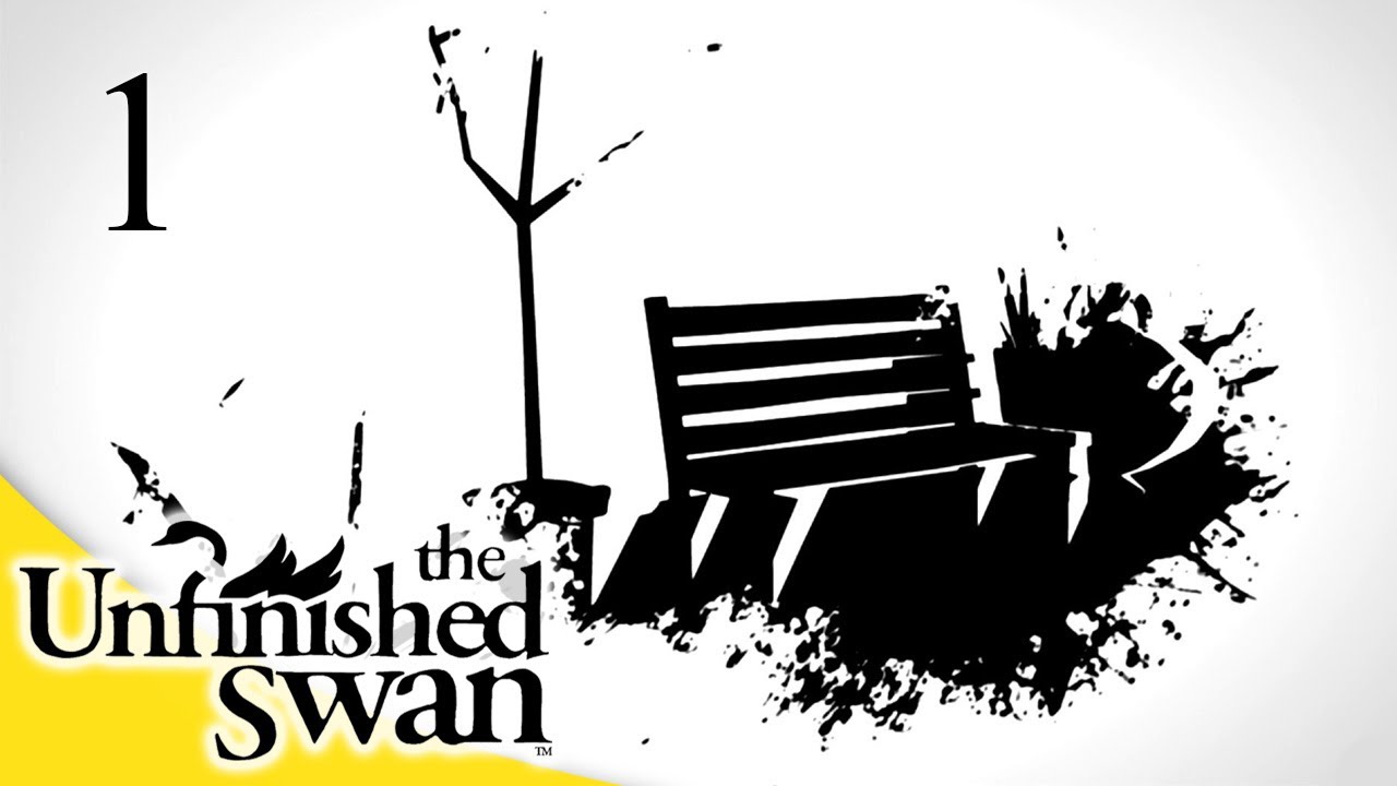 Let's Play The Unfinished Swan Blind Part 1 - Monroe's Adventure [Unfinished Swan PS4 Gameplay]