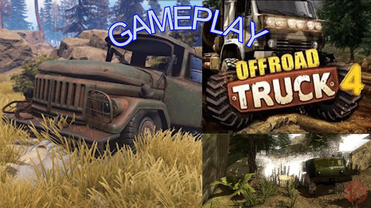 TRUCK SIMULATOR OFFROAD 4- misión 1 al 8- GAMEPLAY