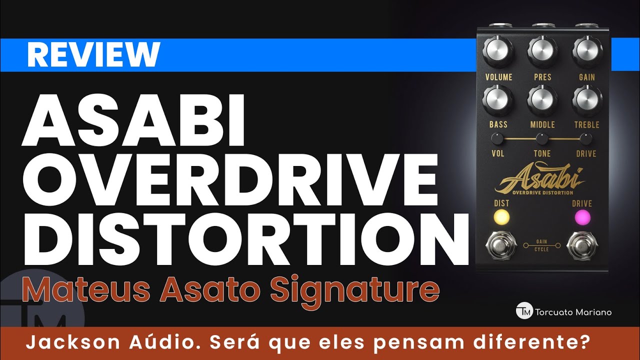 Asabi Review, o pedal do Mateus Asato! Uma marca que pensa diferente? Pedal ou plugin?