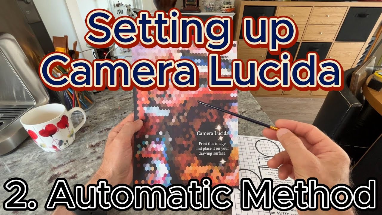 Camera Lucida - How to AUTOMATICALLY setup your iPad without distortion + the OSMO Mirror