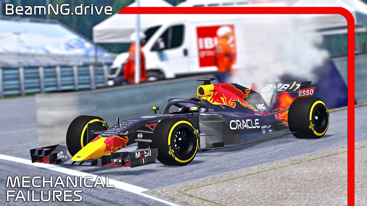 Formula Car Mechanical Failures #8 | BeamNG.drive | FR17 F1 MOD | F2 MOD