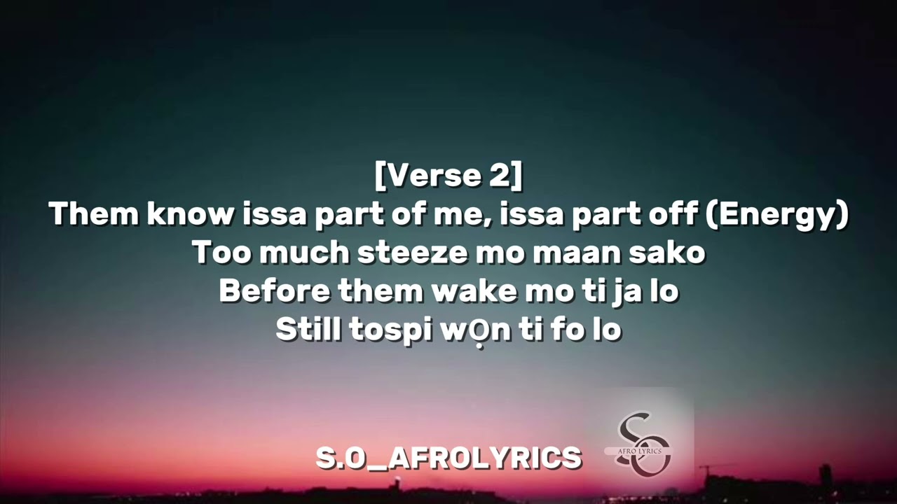 ASAKE - SKATING (LYRICS)