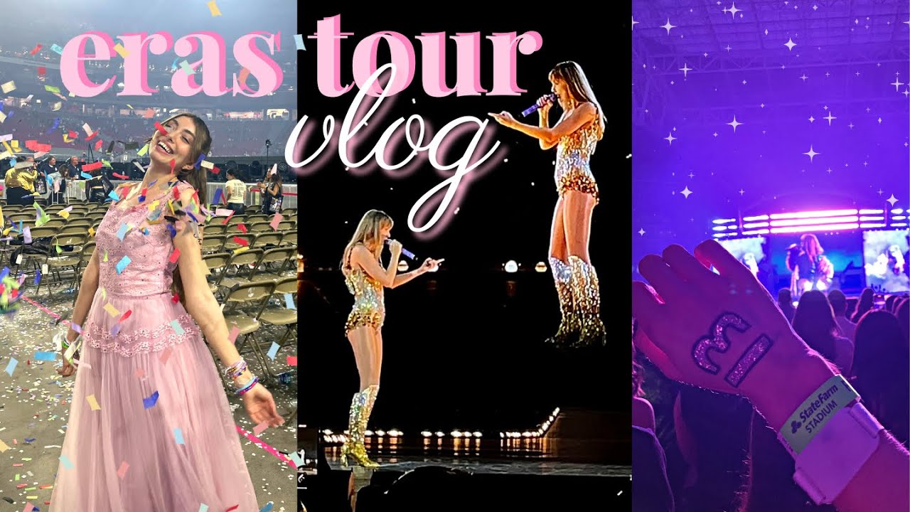 ERAS TOUR VLOG: OPENING WEEKEND (FLOOR SEATS) ✨