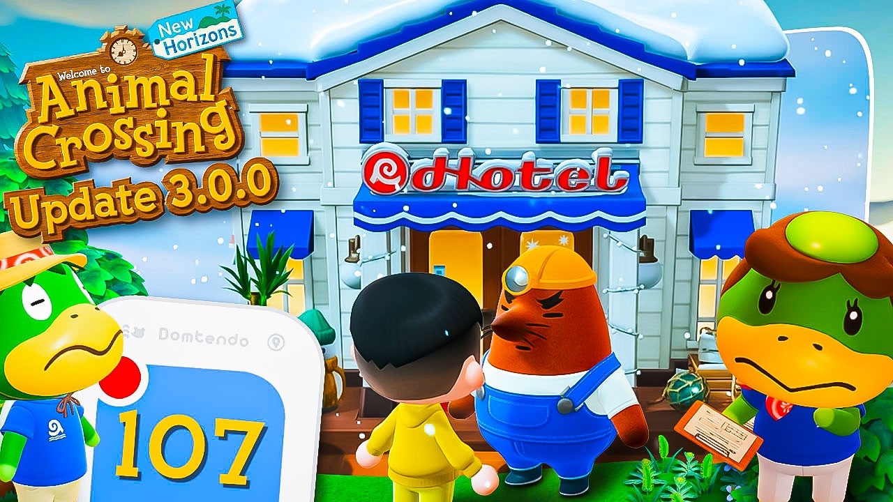 ANIMAL CROSSING: NEW HORIZONS 🏝️ #107: Update 3.0.0, Hotel & Resettis Rücksetzdienst