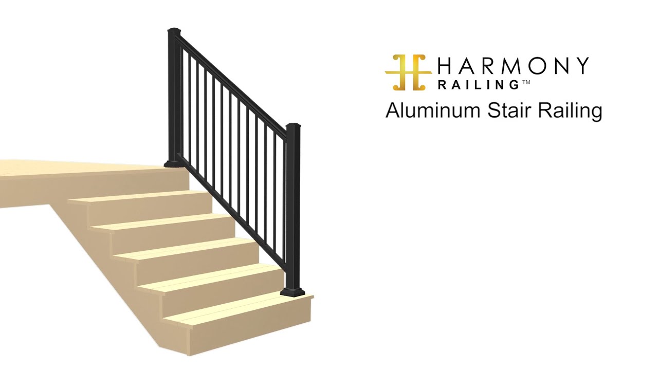 Stair Railing Installation | Harmony Railing