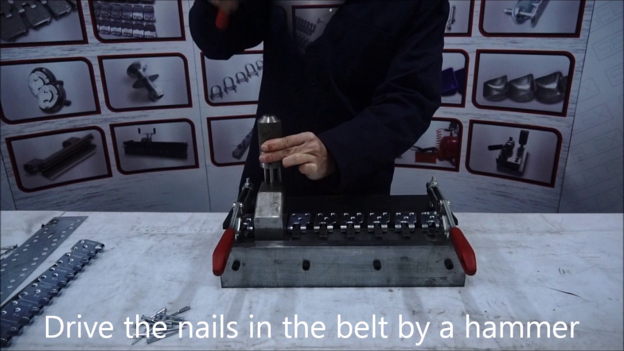 Selflex Hinged Fastener MR05 Installation Nail Rivet System