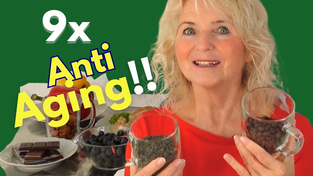 9 Lebensmittel, die mich jung halten! Bestes Anti Aging ab 50! (gekürzte Fassung)