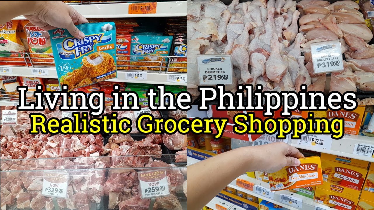 Living in the Philippines Realistic Grocery Shopping 1,500 Budget for the Week + Pantry Refill