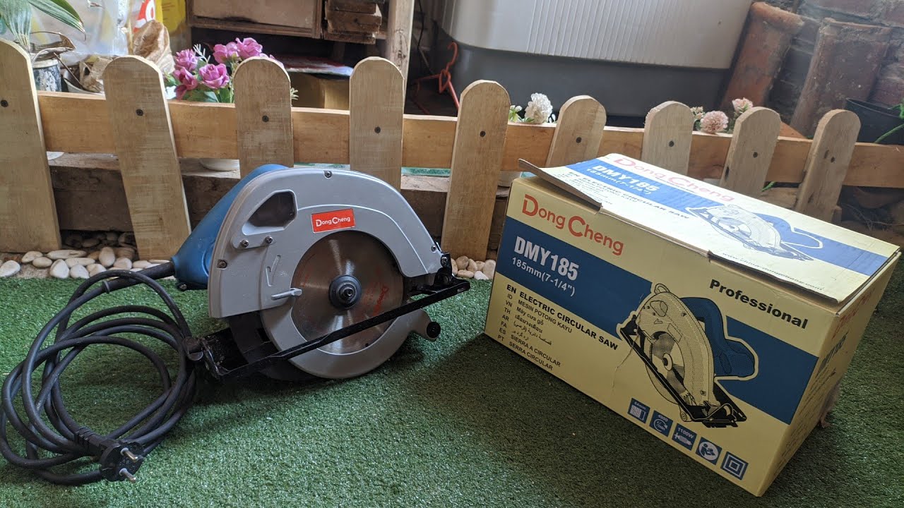 unboxing & Riview Circular Saw Dongcheng DMY185