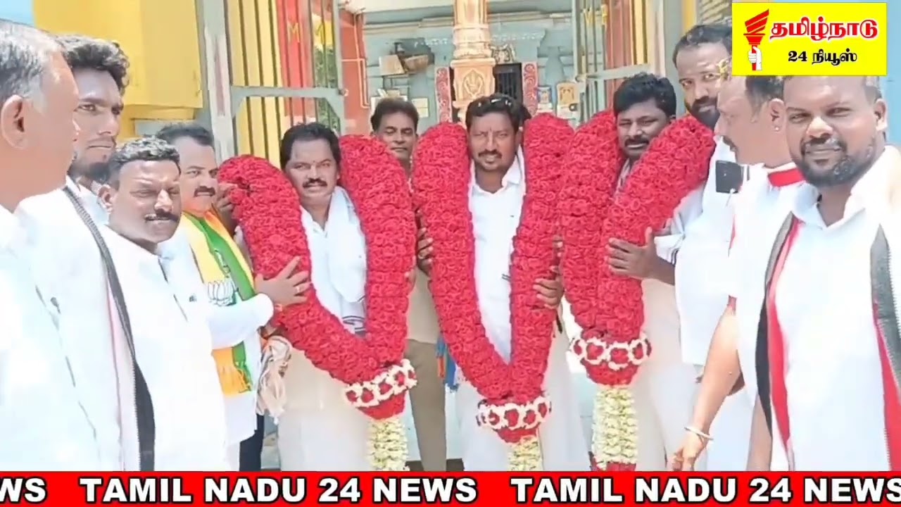 கும்மிடிப்பூண்டி சட்டமன்றதொகுதிஅதிமுக வேட்பாளர் விசுதாகர் எல்லாபுரம் ஒன்றியத்திற்குட்பட்ட மஞ்சங்கரணை