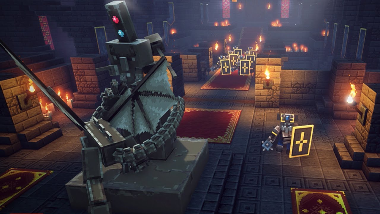 Minecraft Dungeons Highblock Halls - Explore Full Map - Walkthrough Guide