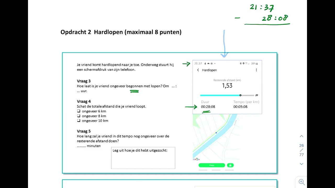 Voorbeeld Rekenexamen MBO niveau 3