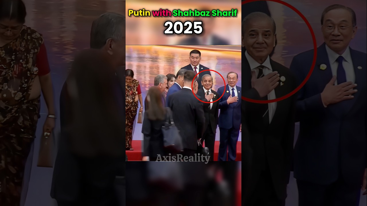 Putin with Shahbaz Sharif 2025 Vs 2026 #respect #putin