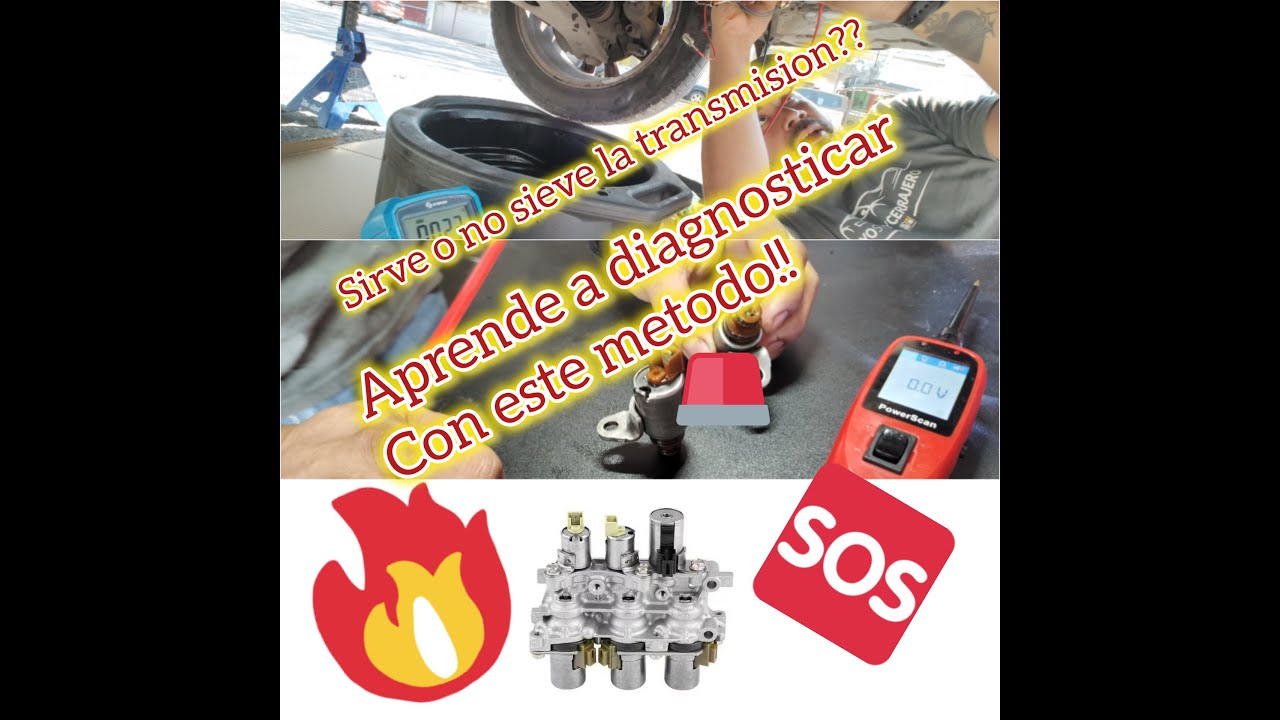 P0744 | solenoides de transmision, medicion y pruebas | mazda3