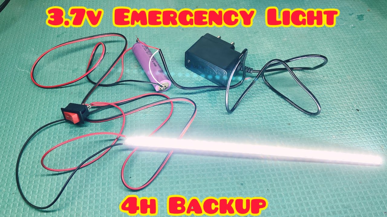 Emergency Light Kivabe Banabo |DIY Emergency Light |Rechargeable Light|Charger Light #emergencylight