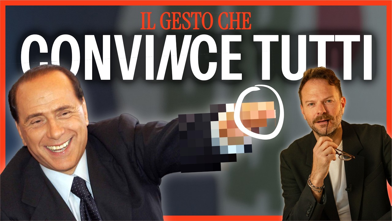 Cosa fare con le MANI quando parli in pubblico | Come Prodi ha battuto Berlusconi