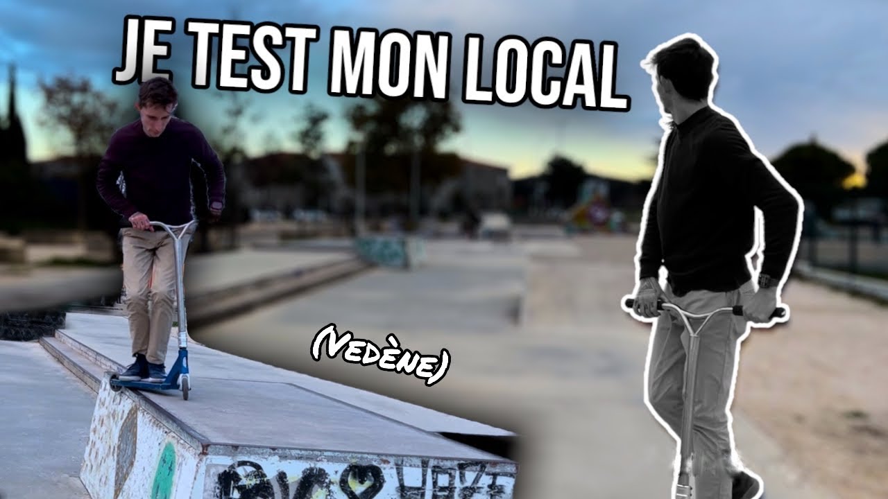 Je Test Le Skatepark De Vedene ! (Mon Local)