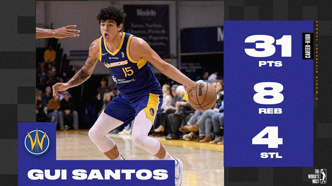 Gui Santos Explodes For A CAREER-HIGH 31 PTS & 8 REB Versus Kings