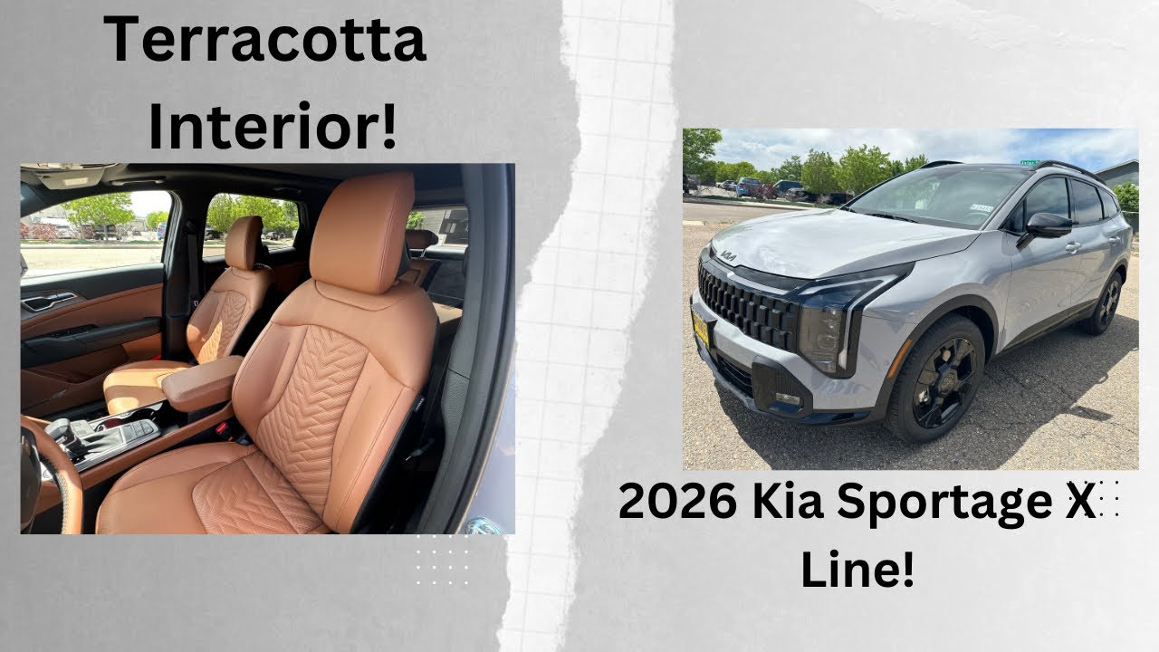Kia 2026 Sportage X Line AWD! All the new feature you need to see!