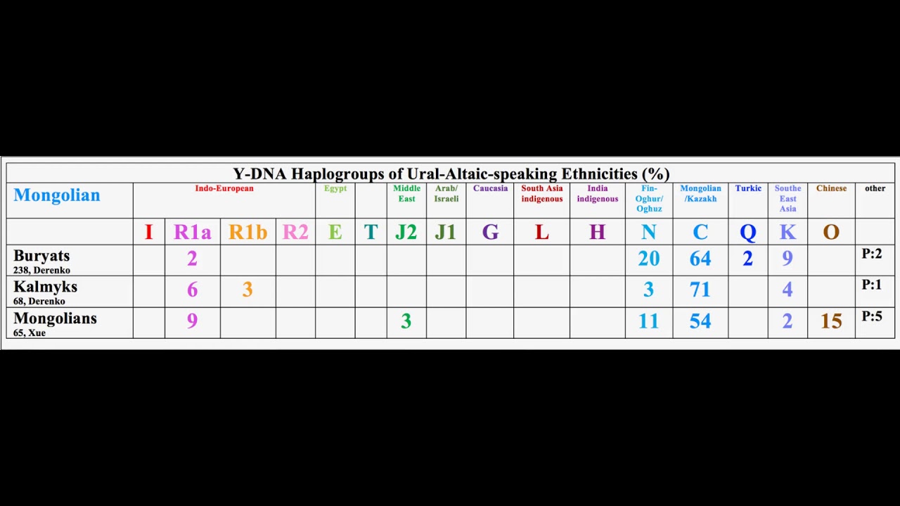 The paternal origins of Ural-Altaic speaking people