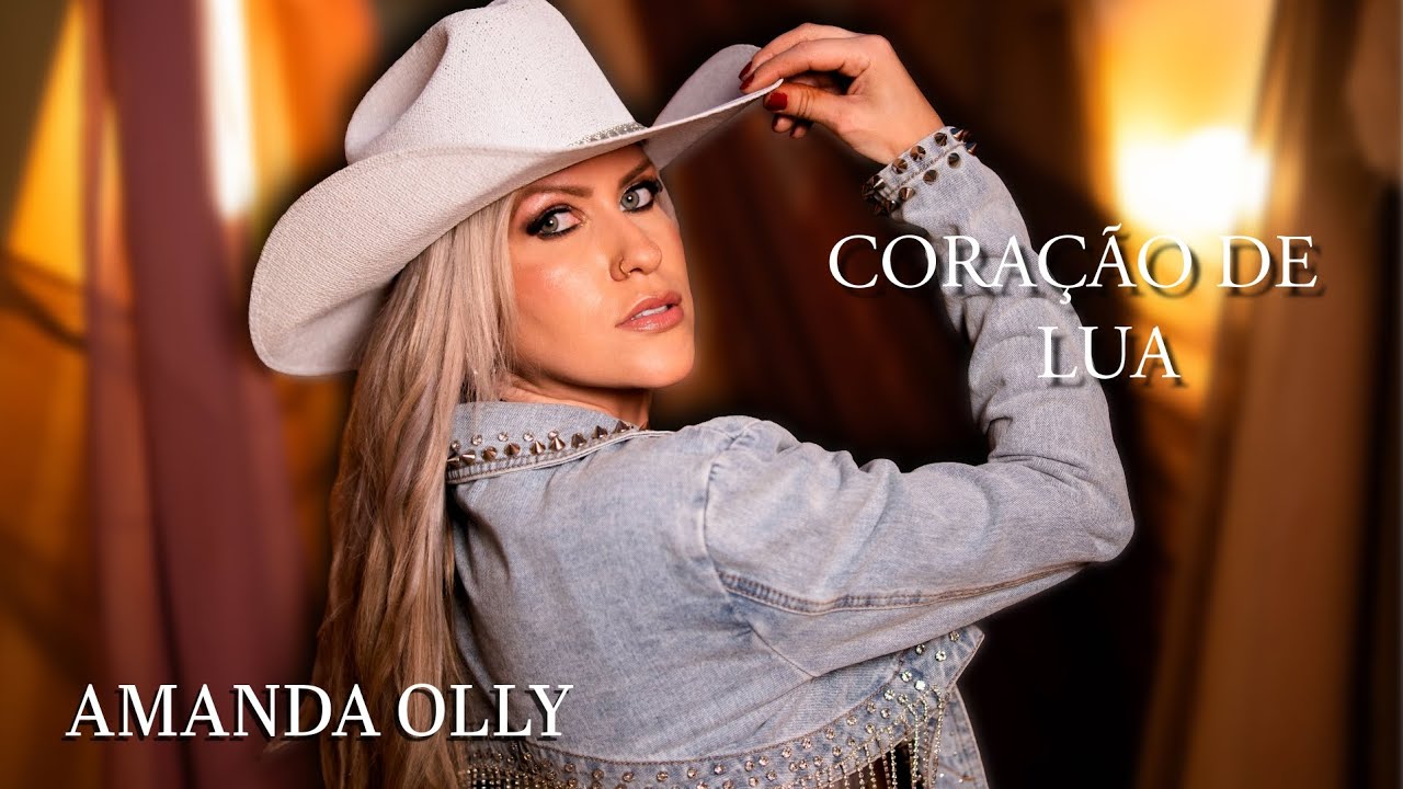 Amanda Olly - Coração  de Lua  (Clipe Oficial ) 
