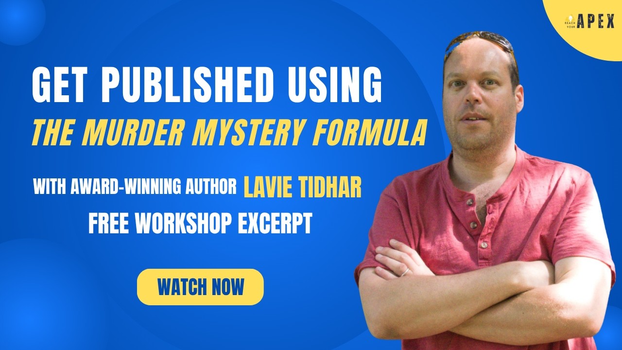 Get Published Using The Murder Mystery Formula with award-winning author Lavie Tidhar