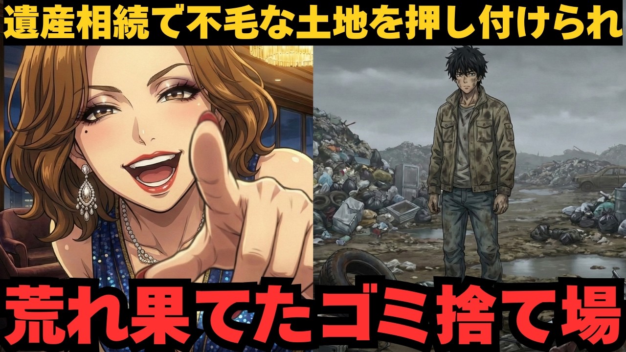 【遺産相続】不毛な土地『ゴミ捨て場』を押し付けられた僕。→1ヶ月後、兄から悲鳴の電話。