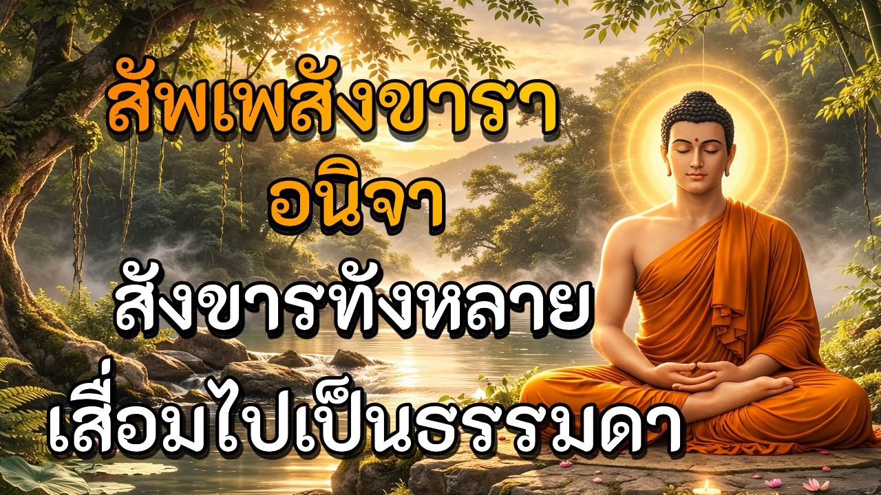 สังขารทั้งหลายมีความเสื่อมไปเป็นธรรมดา