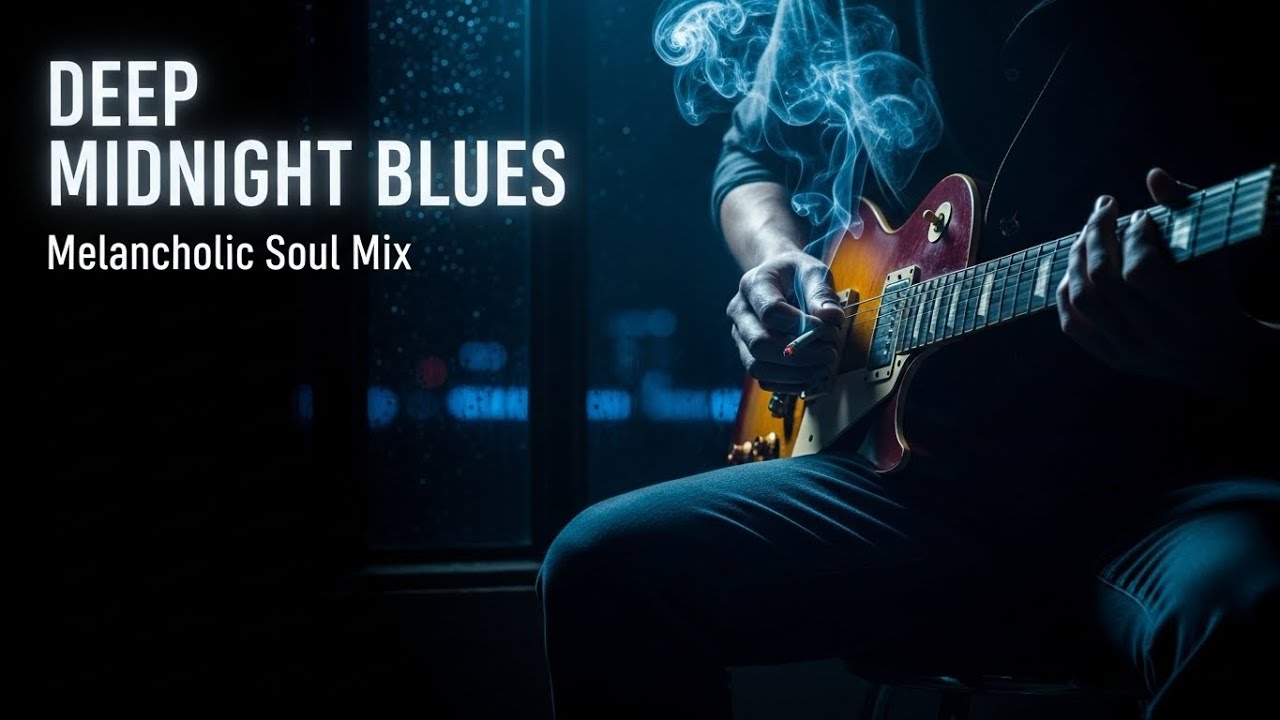 Deep Midnight Blues | Melancholic Guitar & Soulful Darkness | Deep Blues Sessions Vol. 3