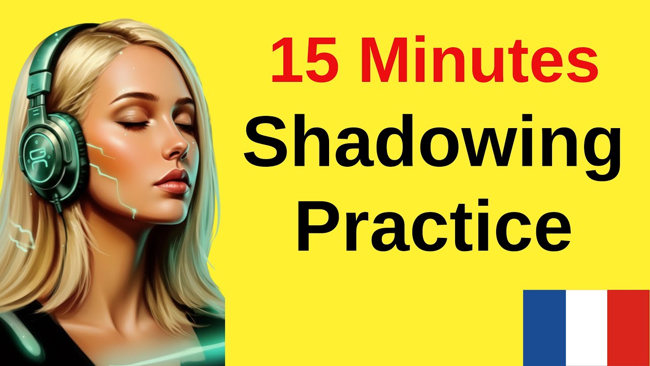 Shadowing French Speaking Practice | Learn French with Podcast | Daily Conversation for Beginners
