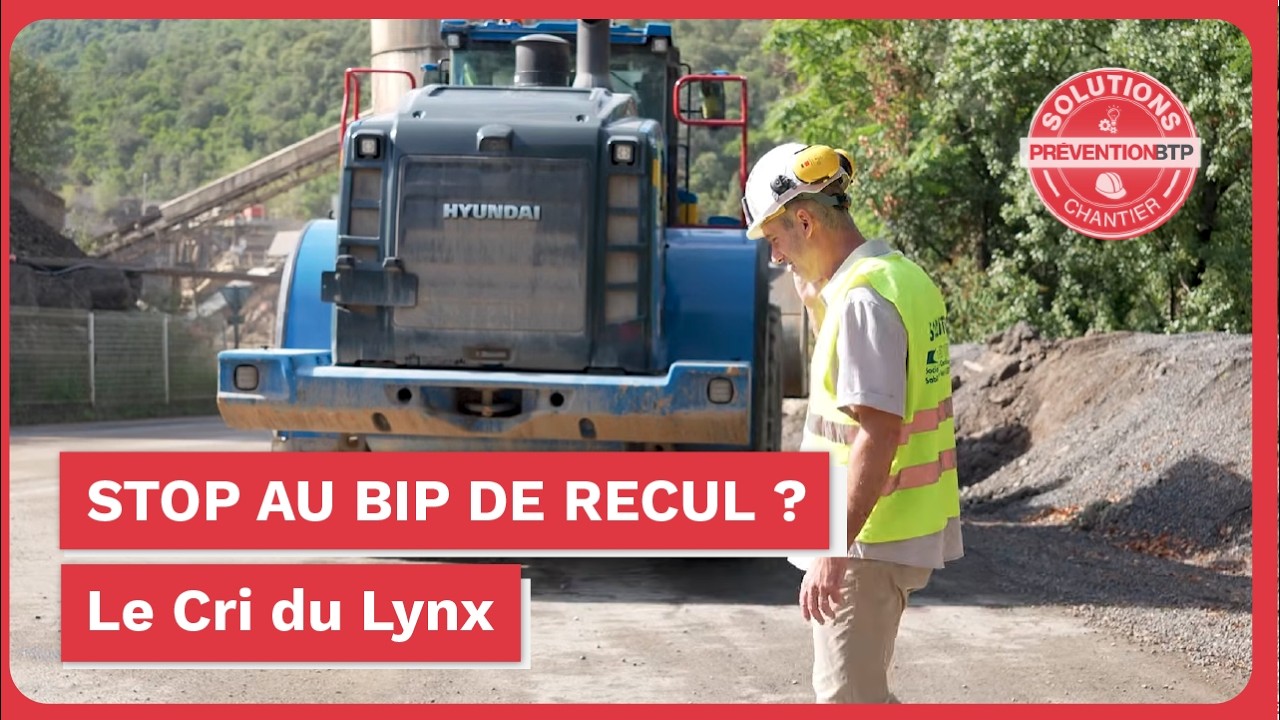 Le « cri du lynx » : une alarme de recul plus efficace pour la sécurité des piétons