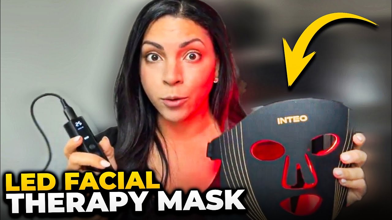 You've Got To Try This! Inteo Red Light Therapy Face Mask