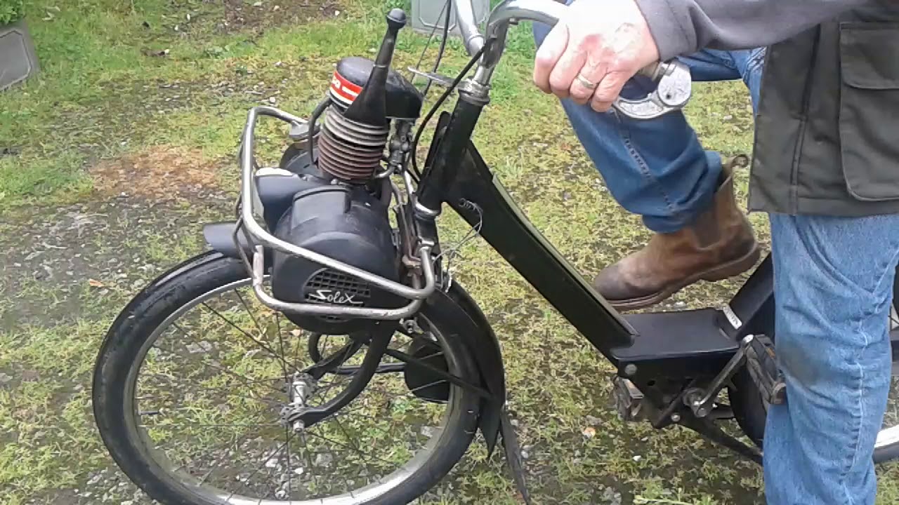 1965 Velosolex gets electronic ignition (pink atom)