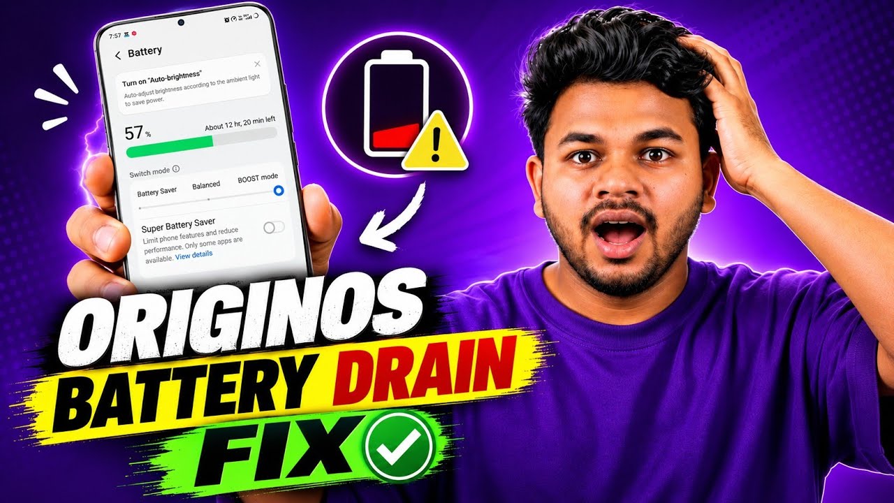 Battery Drain Fix 🔋 Any Android Phone | Increase Battery Backup (100% Working) | 2026
