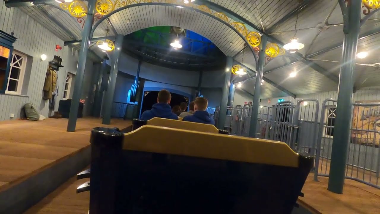 Luna - Liseberg - Back row onride POV - Aften