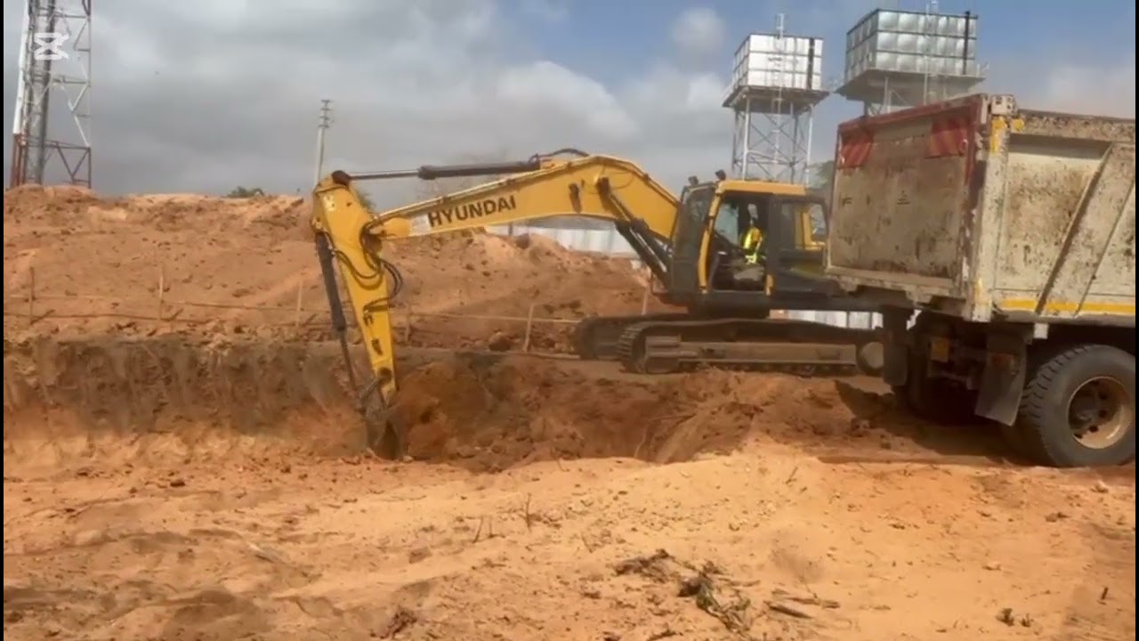 How we do it in Africa 🌍🇰🇪 1st stages of building construction 