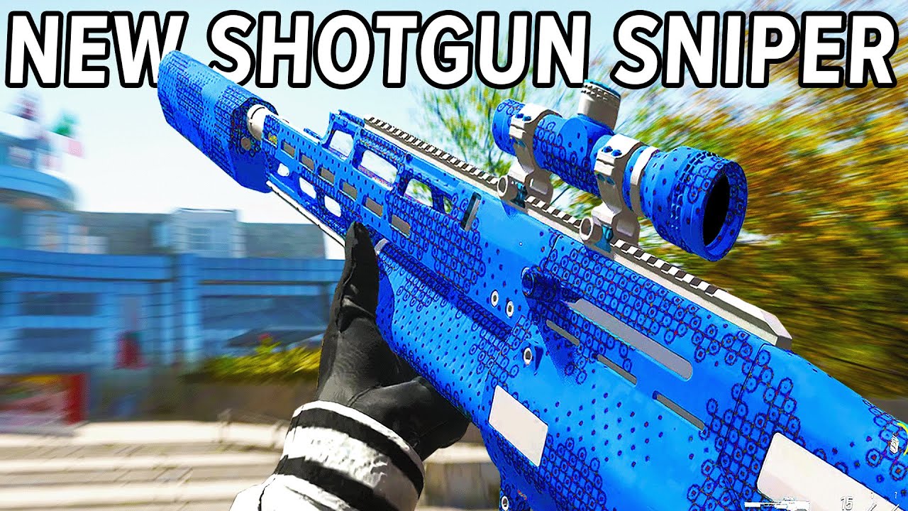 the NEW FULL AUTO SHOTGUN SNIPER makes everyone RAGE