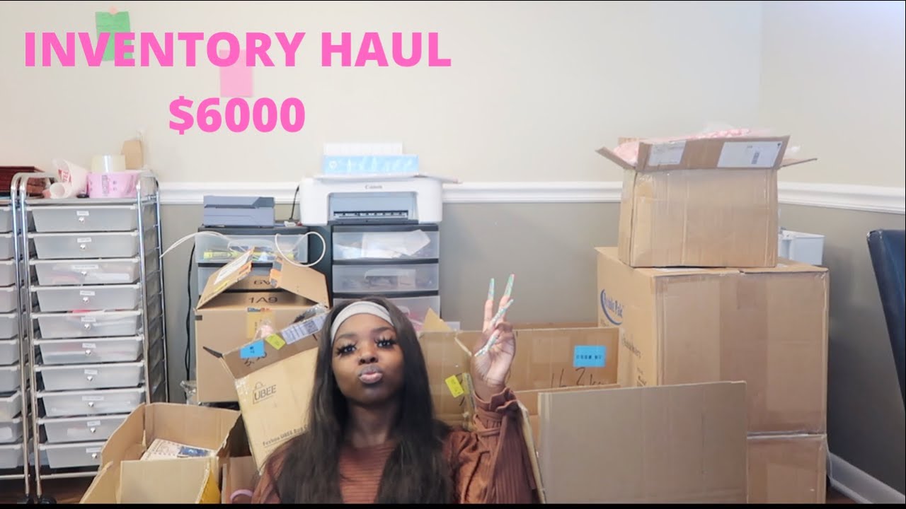 Inventory Haul Unboxing 6,000 Worth Of Inventory! Giveaway Update!