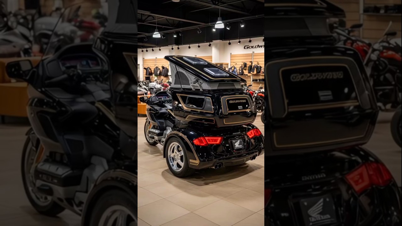 2026 Honda Goldwing ELECTRIC Trike Camper &mdash; The Future of Motorcycle Camping!