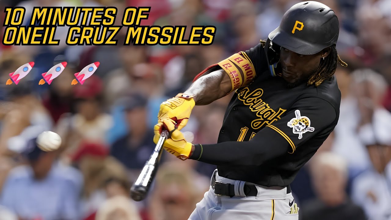 10 minutes of Oneil Cruz CRUSHING Baseballs!