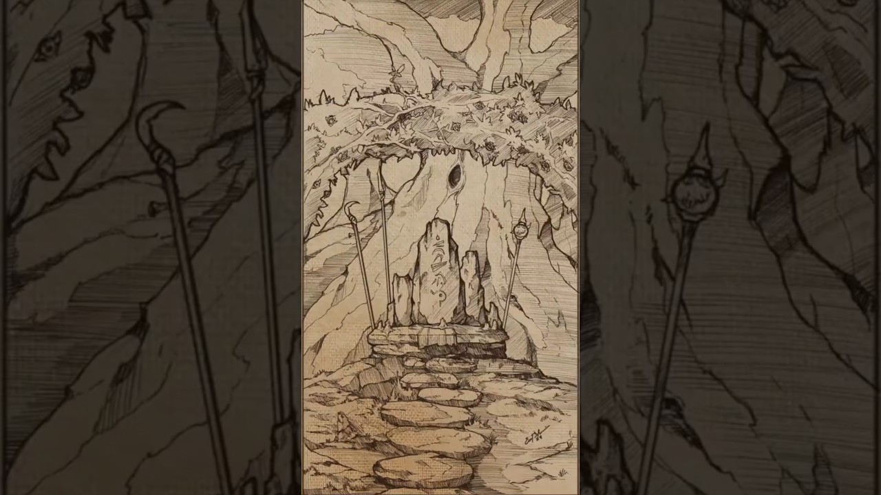 Drawing D&D games for people is literally the best!
