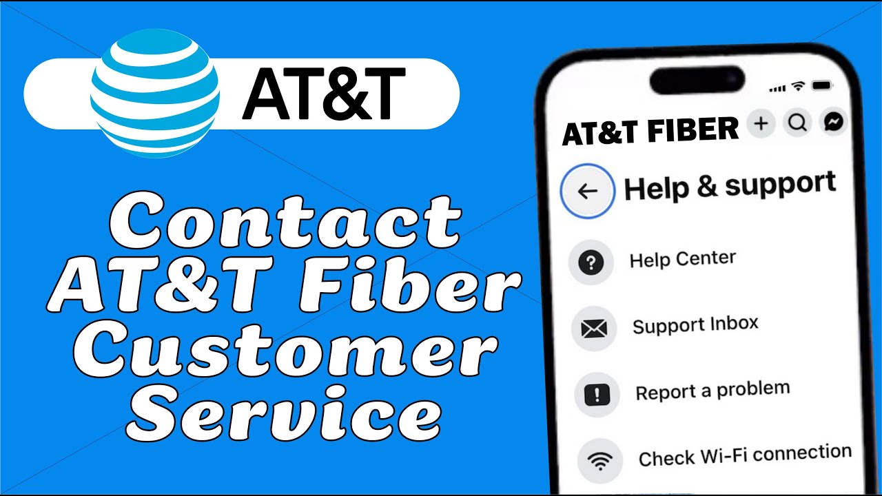 How to Contact AT&T Fiber Internet Support (Phone or Live Chat)