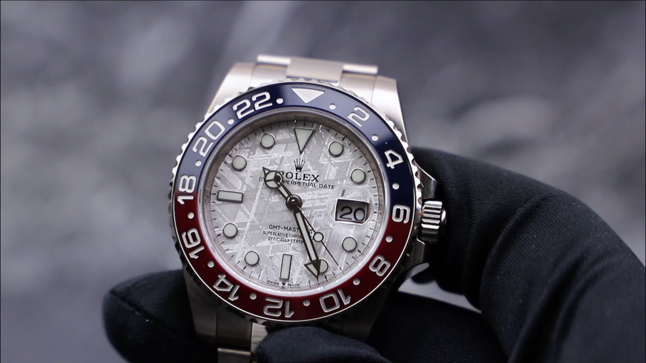 Rolex GMT-Master II 126719BLRO Meteorite Dial Unboxing & Presentation