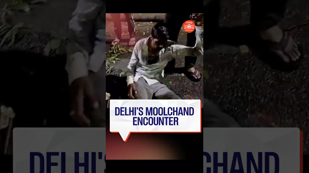 Man with 17 criminal cases injured in police encounter in Delhi's Moolchand