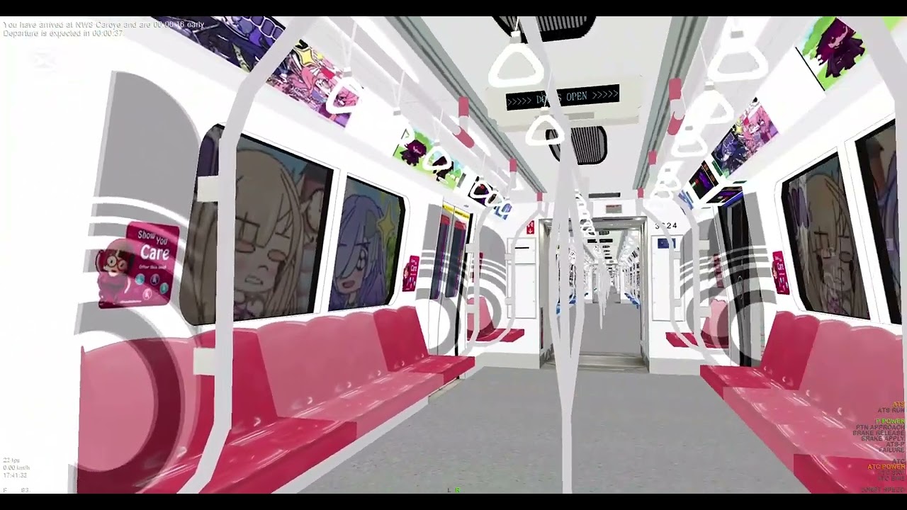 OpenBVE | Trainspotting at Caroye (27/12/2024)