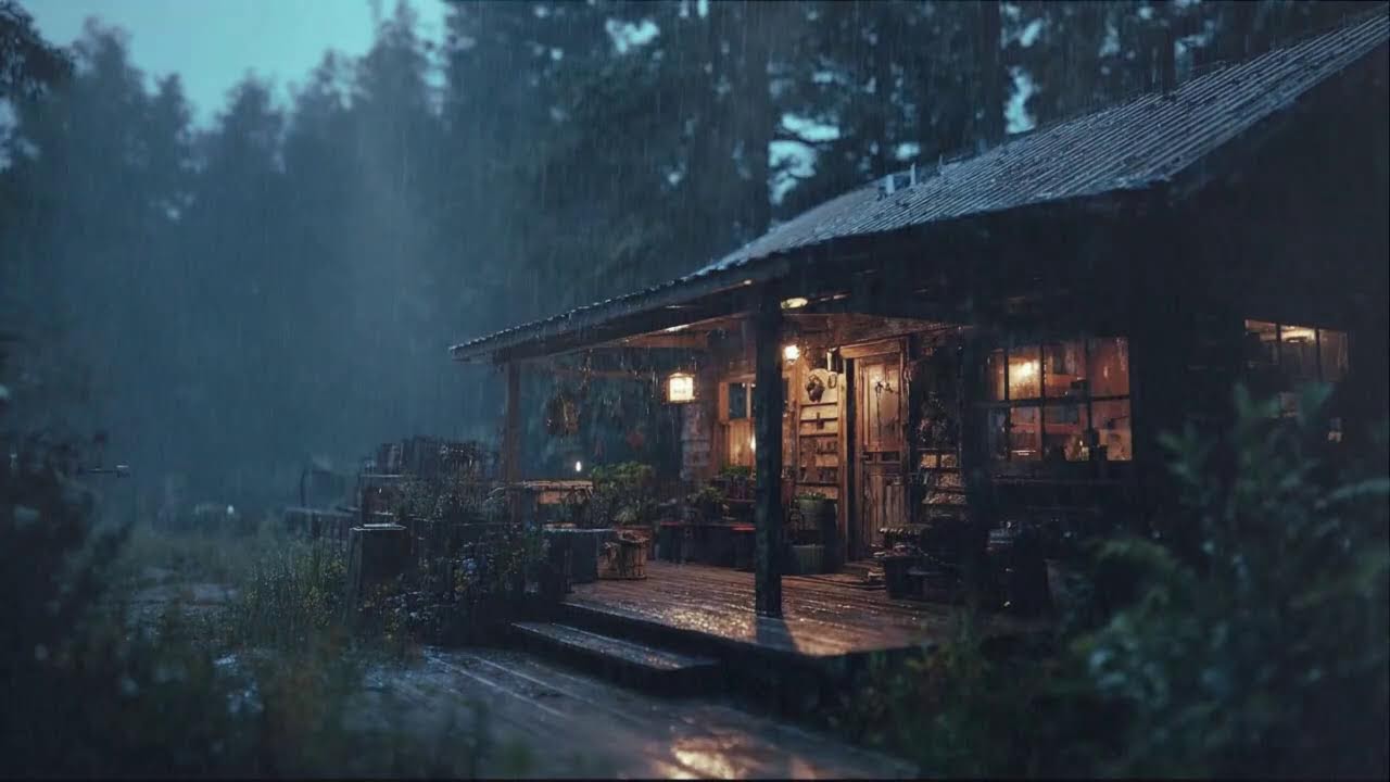 Most Realistic Heavy Rain and Thunder Sound for Deep Sleep and Relaxation