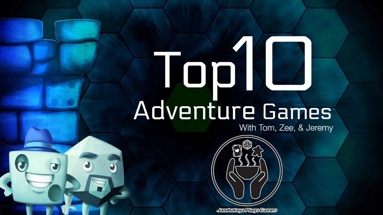 Top 10 Adventure Games (featuring Jeremy Howard)