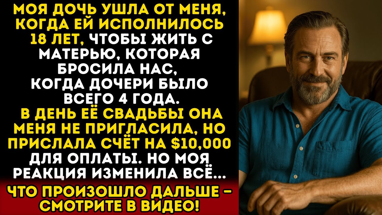 Дочь выбрала мать в 18 лет и забыла обо мне… Но её решение обернулось неожиданно!