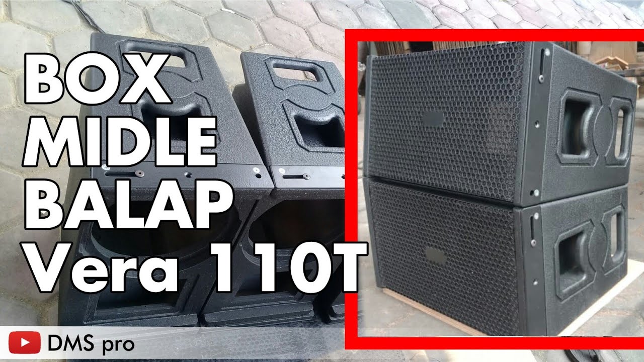 PEMASANGAN BRACKET DAN REVIEW BOX MIDLE LINE ARRAY VERA 10 inch CUSTOM